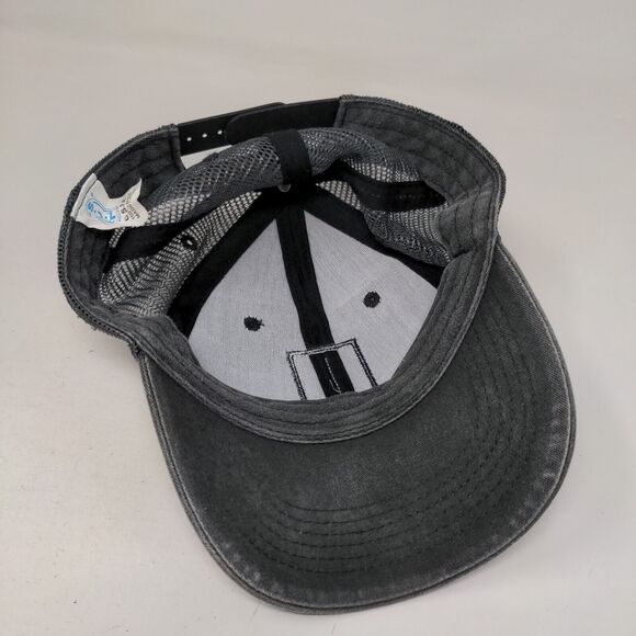 Florida St. Pete Beach Snapback Trucker Hat Gray OSFA Embroidered Mesh Back - Picture 6 of 7